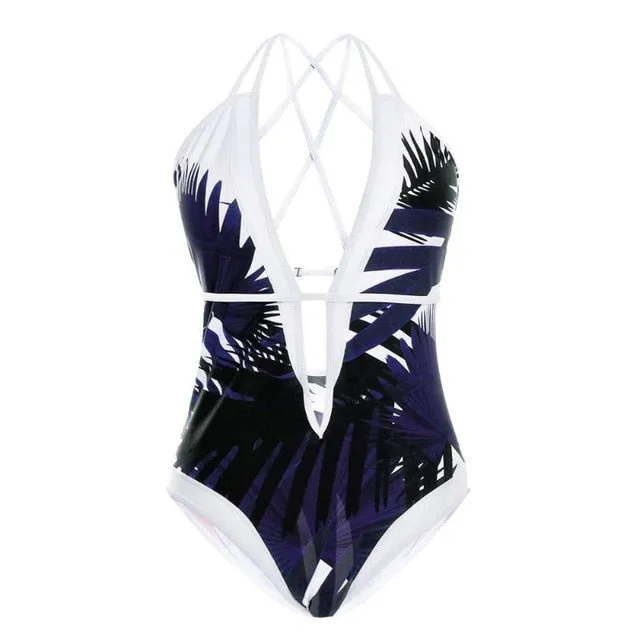 Katy Backless One Piece Swimsuit