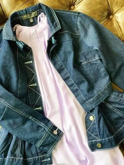 Lauren Denim Cape Jacket