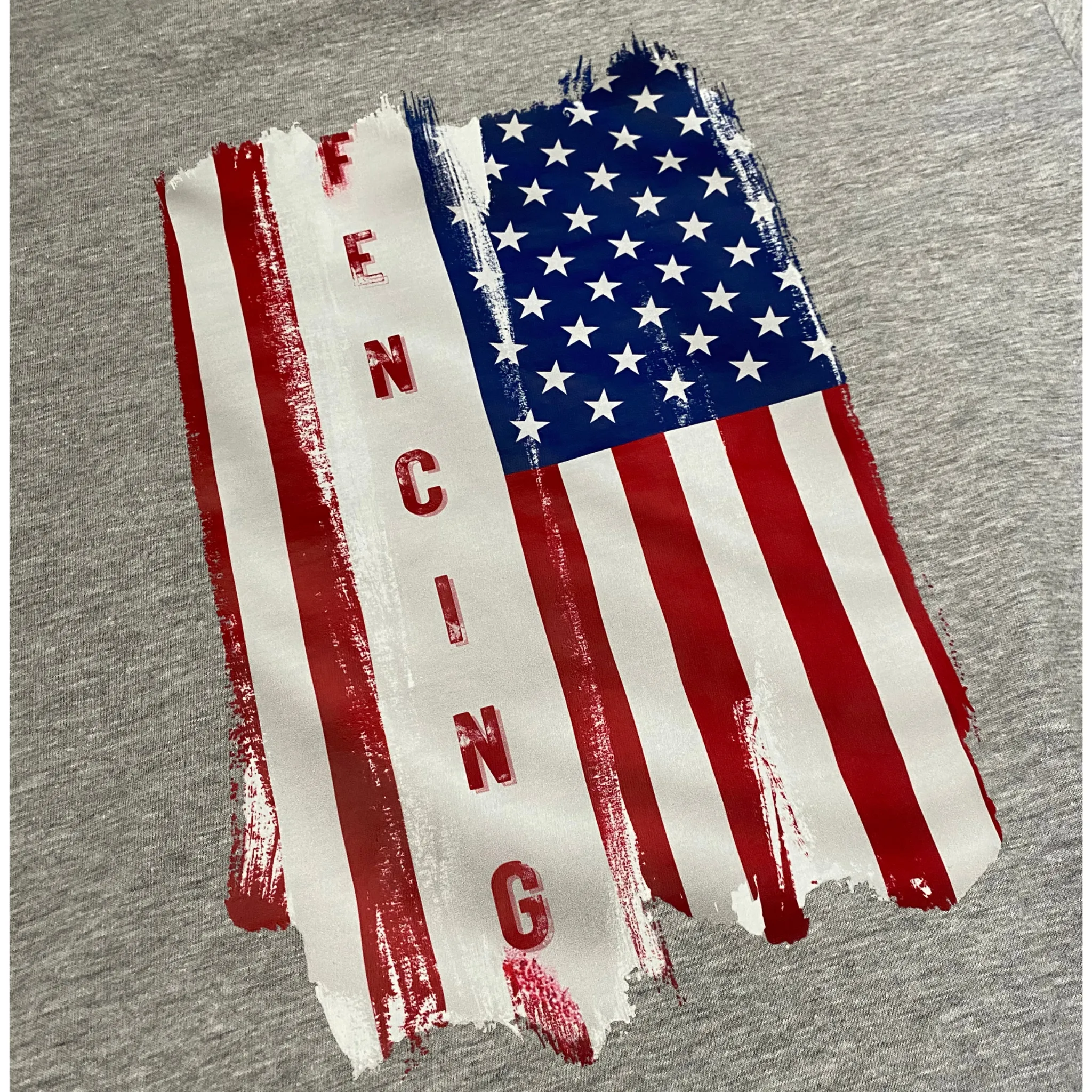 Rustic American Flag - Adult