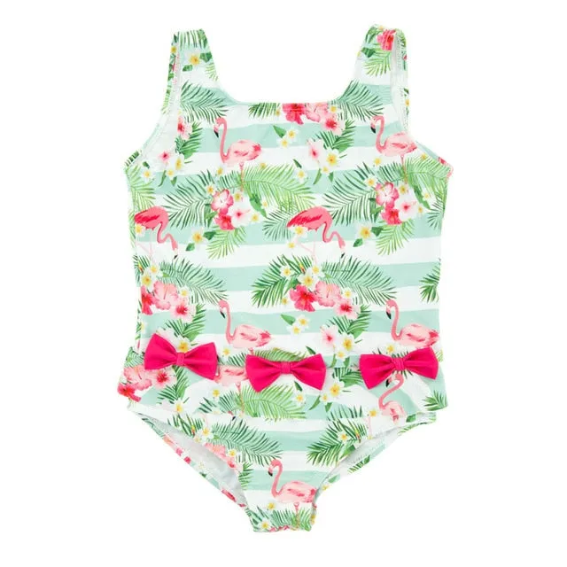 Toddler Infant Baby Girls Swimwear Watermelon Swimsuit Swimming Beach Bathing Bikini Cute Summer One-piece Swimming Baby Overall